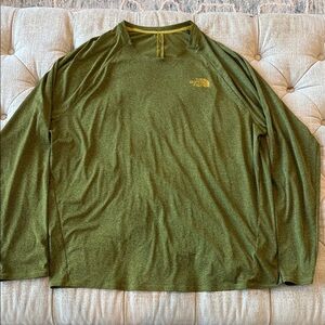 The North Face Men's‎ Olive XXL Long Sleeve Tee
